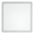 LED Stropní svítidlo LED/24W/230V 3000/4000/6500K 30x30 cm bílá